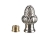 28802 - Nickel Acorn Reducer Lamp Finial