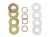 24105 - 1/8 IP Brass-Pated Steel 12 Assorted Washers