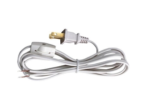 29010 - Cord Set With Switch Cat Tipped for 18/2 SPT-1