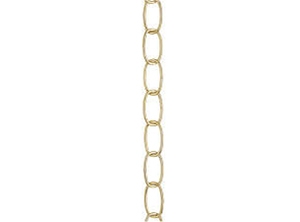 25107 - 3ft. 11 Gauge Polished Brass Fixture Chains