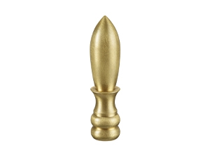 28012 - 2-in Solid Brass Lamp Finial
