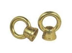 24131 - 2 piece 1 inch Diameter Brass Female Loops