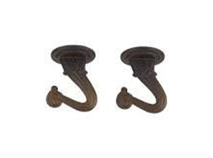 26206 - Two Oil Rubbed Bronze Swag Hook Kits
